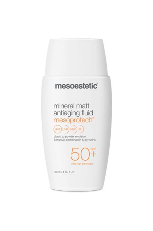 Mesoprotech mineral matt antiaging fluid SPF50